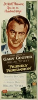 Friendly Persuasion movie poster (1956) t-shirt #720585