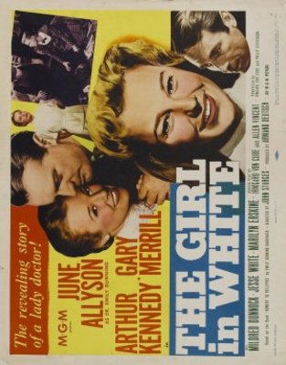 The Girl in White movie poster (1952) poster with hanger