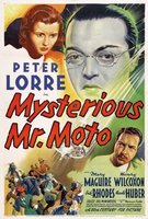 Mysterious Mr. Moto movie poster (1938) t-shirt #667951