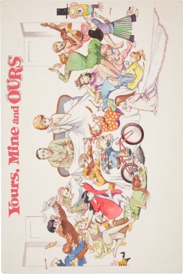 Yours, Mine and Ours movie poster (1968) tote bag