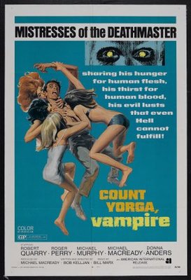 Count Yorga, Vampire movie poster (1970) poster with hanger