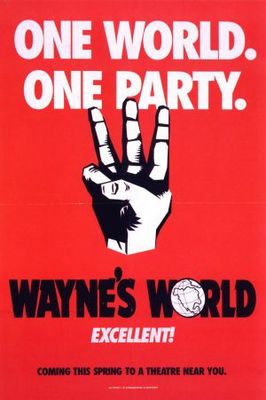 Wayne's World movie poster (1992) pillow