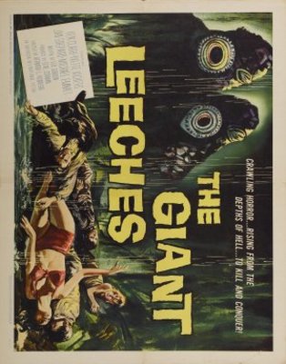 Attack of the Giant Leeches movie poster (1959) tote bag