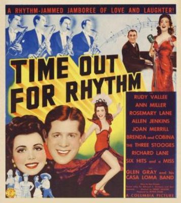 Time Out for Rhythm movie poster (1941) Stickers MOV_7e1e56dc