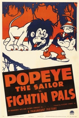 Fightin Pals movie poster (1940) Stickers MOV_7e2ca23a