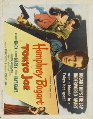 Tokyo Joe movie poster (1949) metal framed poster