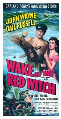 Wake of the Red Witch movie poster (1948) canvas poster