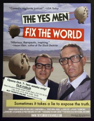 The Yes Men Fix the World movie poster (2009) Mouse Pad MOV_7e4f5388