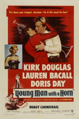 Young Man with a Horn movie poster (1950) poster with hanger