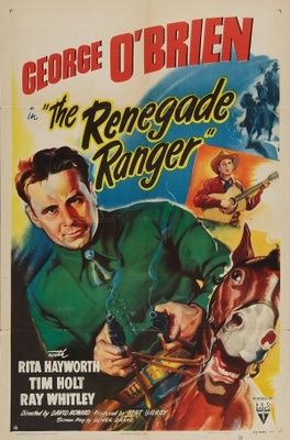 The Renegade Ranger movie poster (1938) wooden framed poster