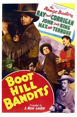 Boot Hill Bandits movie poster (1942) wood print