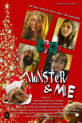 Monster & Me movie poster (2012) wooden framed poster
