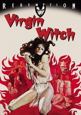 Virgin Witch movie poster (1972) poster with hanger