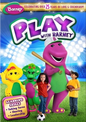 Barney & Friends movie poster (1992) metal framed poster