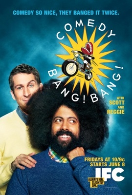 Comedy Bang! Bang! movie poster (2012) wooden framed poster