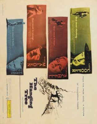 The Hanging Tree movie poster (1959) canvas poster