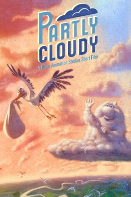 Partly Cloudy movie poster (2009) canvas poster