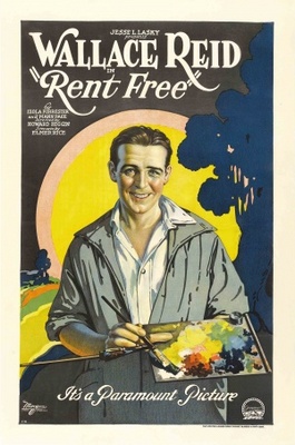 Rent Free movie poster (1922) wood print