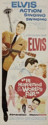 It Happened at the World's Fair movie poster (1963) metal framed poster