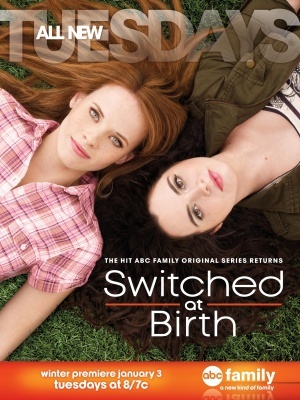 Switched at Birth movie poster (2011) metal framed poster