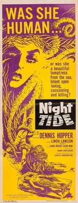 Night Tide movie poster (1961) poster with hanger