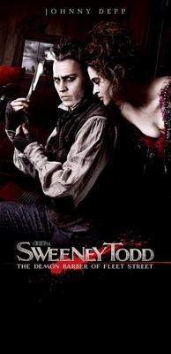 Sweeney Todd: The Demon Barber of Fleet Street movie poster (2007) t-shirt