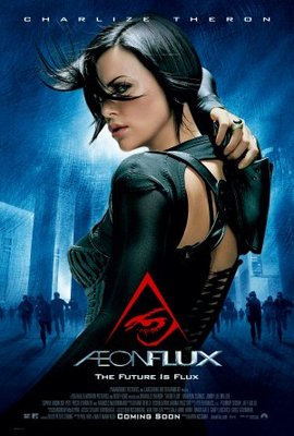 Ã†on Flux movie poster (2005) pillow