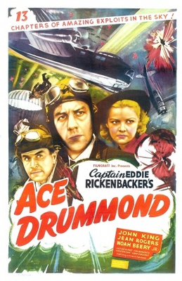 Ace Drummond movie poster (1936) wooden framed poster