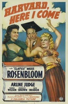 Harvard, Here I Come! movie poster (1941) poster with hanger