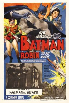 Batman and Robin movie poster (1949) t-shirt
