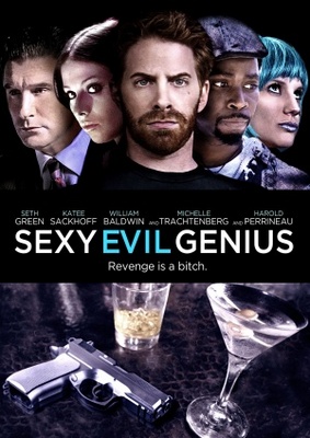 Sexy Evil Genius movie poster (2013) Stickers MOV_7f3380b0