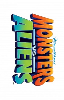 Monsters vs. Aliens movie poster (2009) t-shirt