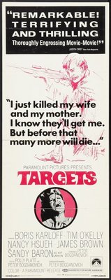 Targets movie poster (1968) wooden framed poster