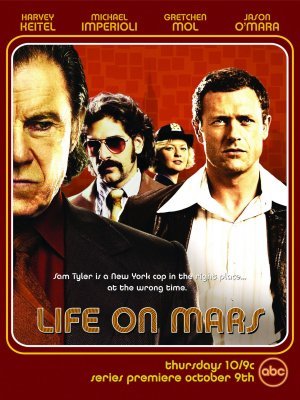 Life on Mars movie poster (2008) wood print