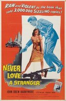 Never Love a Stranger movie poster (1958) t-shirt #698278