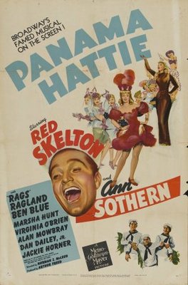 Panama Hattie movie poster (1942) wood print