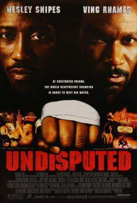Undisputed movie poster (2002) wood print