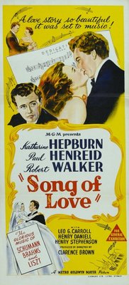 Song of Love movie poster (1947) mouse pad