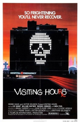 Visiting Hours movie poster (1982) canvas poster