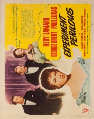 Experiment Perilous movie poster (1944) pillow