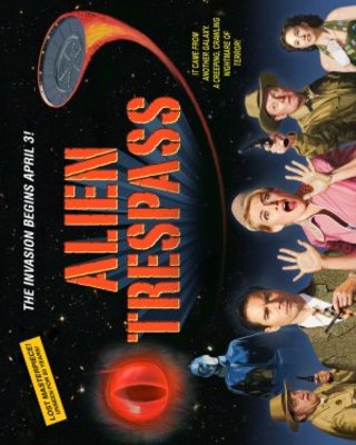 Alien Trespass movie poster (2009) wood print