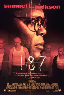 One Eight Seven movie poster (1997) wood print