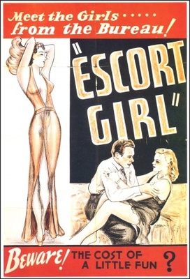 Escort Girl movie poster (1941) wooden framed poster