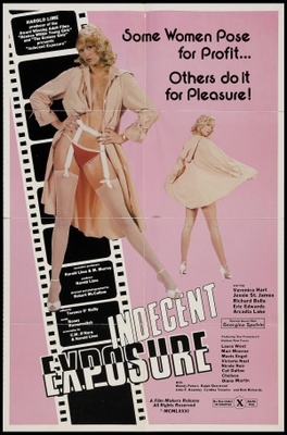 Indecent Exposure movie poster (1981) wooden framed poster