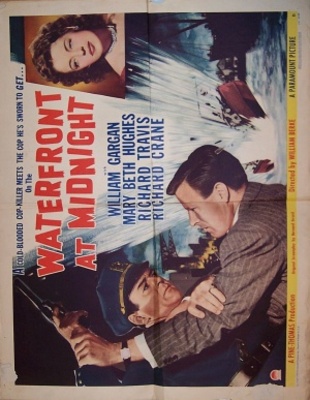 Waterfront at Midnight movie poster (1948) t-shirt
