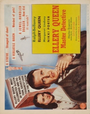 Ellery Queen, Master Detective movie poster (1940) metal framed poster