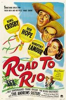 Road to Rio movie poster (1947) Longsleeve T-shirt #644407
