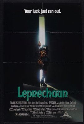 Leprechaun movie poster (1993) metal framed poster