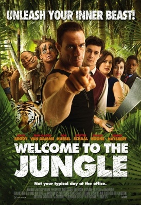 Welcome to the Jungle movie poster (2013) canvas poster