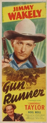 Gun Runner movie poster (1949) wooden framed poster